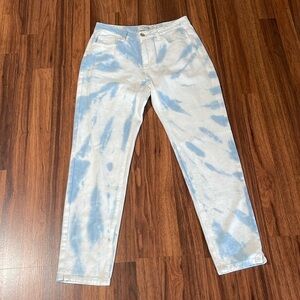 Cider tie dye jeans size S